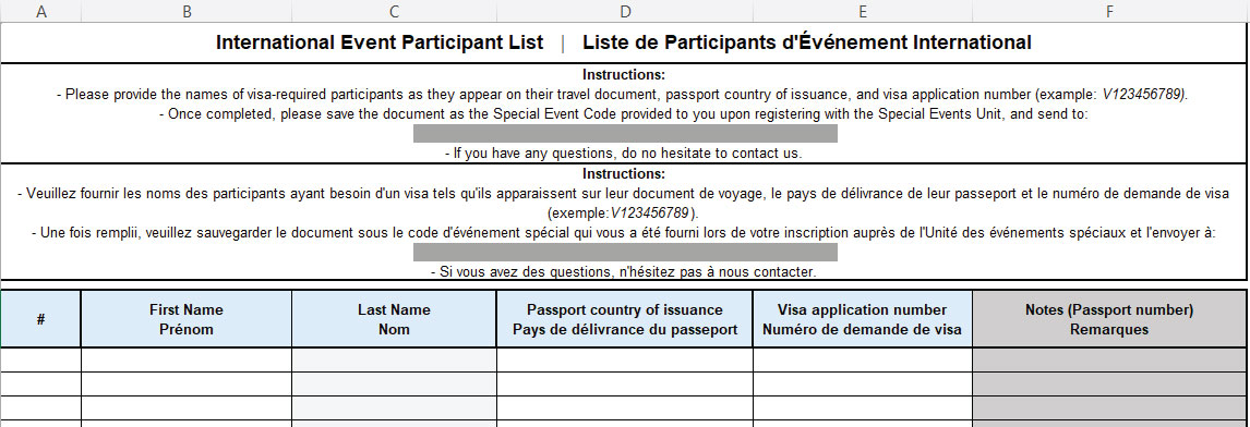 Visa Application Number Requirement for IRCC Verification